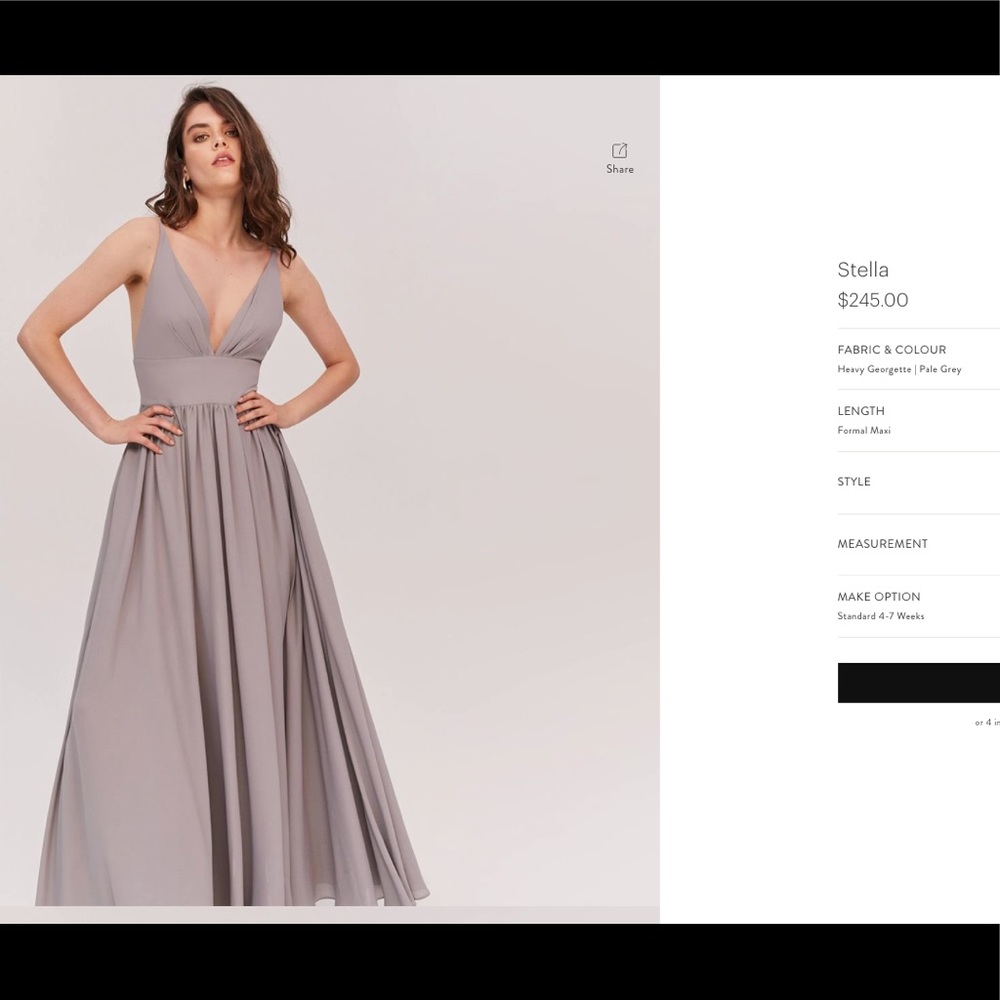 Fame & Partners Lilac Dress